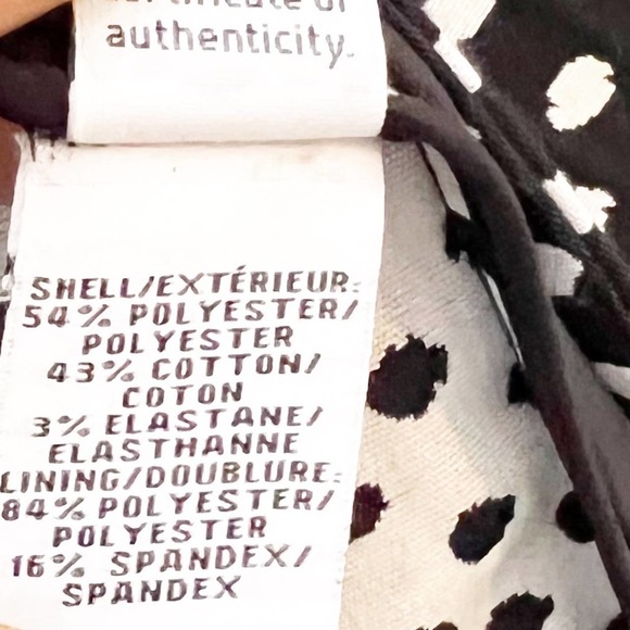 Diane Von Furstenberg Polka Dot Black & White Blazer SZ 2 - Picture 7 of 7